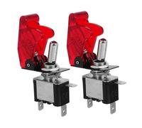 Anneome 2 STÜCK Heavy Duty Kippschalter für Auto und Boot Wasserdichter Pin Positionen Schalter aus Legierung und Kunststoff für Vielseitige Anwendungen