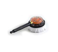 Anneome Automatische Rotierende Waschbürste Für Auto Mit Teleskopstiel Weiche Borsten Abs-Kunststoff Für Pkw-autowäsche Wasserdruckbetrieb Geeignet Für Hochdruck Hauswasseranschluss