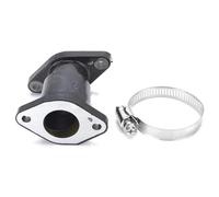 Ansaug Ansaugstutzen Ansaugstutzen Für Vergaser Für Yamaha YFM125GH Für Hunter Für Grizzly 125 (2005-2008) Adapter-Einlassrohr Vergaser Gummi Joint