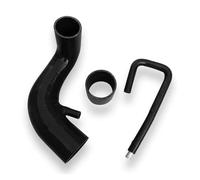 Ansaugschlauch Silikon Air Intake Induction Schlauch Für Opel Für Vauxhall Für Astra G 2,0 Turbo Z20let Mit 70mm AFM Luftstrom Masse Meter Lufteinlassschlauch(Schwarz)