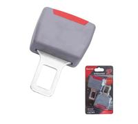 Anschnaller Adapter Auto,1/2PC Gurtadapter Stecker VerläNgerung, Gurtschloss Autogurt Stecker Schnallen rückgängig Machen Alarm für Gürtel für LKW Pkw (03 Grau 2pc, One Size)