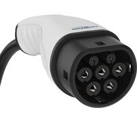ANSMANN Ladekabel Typ 2 mit 11 kW für Hybrid- & Elektroauto / Typ2 Auto-Ladekabel 5 Meter, 3 phasig, kompatibel für E-Autos & Hybridautos, wie Tesla Model 3, e-Up, ID.3, ID.4, Zoe, EQ fortwo