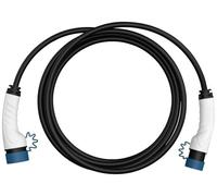 Ansmann Ladekabel Typ 2 mit 11 kW für Hybrid- & Elektroauto / Typ2 Auto-Ladekabel 7,5 Meter, 3 phasig, kompatibel für E-Autos & Hybridautos, wie Tesla Model 3, e-Up, ID.3, ID.4, Zoe, EQ for Two
