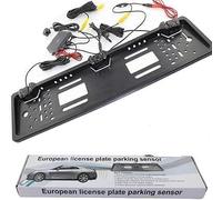 AntDau71 - Kfz-Kennzeichenhalter mit Rückfahrkamera HD LED und Parksensoren Nachtsicht Rückfahrkamera für europäische Fahrzeuge cw237