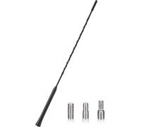 Auto Antenne 40cm Stabantenne Radio Empfang AM/FM Dachantenne inkl. 3 Adaptern