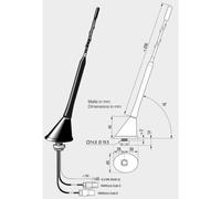 Antenne Bad Blankenburg 16V Antenne aktiv FM DAB+ Fakra Anschluss ATTB 2118.01