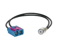 ACV Antennenadapter Doppel-Fakra > ISO Audi / Seat / Skoda / VW