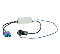 Antennenadapter mit Phantomeinspeisung Doppel Fakra (M) > ISO 50 OHM AUDI (A3,A4