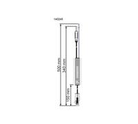 AIV Antennen-Adapter für Opel/Seat/Skoda/VW - DIN 150 Ohm