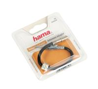 Hama 00042630 Antennen-Adapter Stecker DIN - Kupplung Hirschmann Type (Schwarz)
