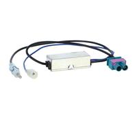 Antennenadapter MIB 8,5V 2x Fakra DIN 150Ohm Diversity Phantomeinspeisung für VW