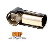 Antennenstecker Antennenadapter DIN-ISO Winkel Adapter Autoradio für Blaupunkt