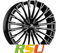 Antera A103 piano black diamond 10x21" ET40 LK5 114.3 ML 64.1 Alufelgen 21 Zoll