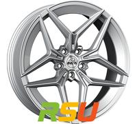 Antera A107 Concave silver ice 10.5x20" ET15 LK5 112 ML 66.6 Alufelgen 20 Zoll