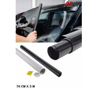 Anti-kratzer Professionell Auto Fenster Tönungsfolie Dunkel Rauch Black 20% 76Cm