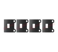 Anti-Quietsch-Folie, Bremsbelag (Rückenplatte) QUICK BRAKE, u.a. für VOLVO, MERCEDES-BENZ, , VW, AUDI, ALFA ROMEO, OPEL, TALBOT, NISSAN, SAAB, VAUXHAL