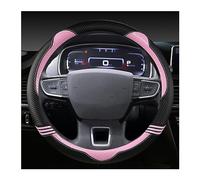 Anti-rutsch Lenkradbezug Für Citroen C3 II III Für C3 Für AIRCROSS Für Berlingo 3 C4 Für Picasso 2 Auto Lenkrad Abdeckung(Pink O Shape)