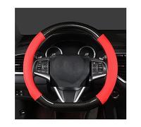 Anti-rutsch Lenkradbezug Für Nissan Für Qashqai J11 Für X-Trail T32 2015 2016 2017 2018 D Form Auto Lenkrad Abdeckung(D)