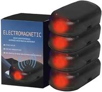 Antifreeze Electromagnetic Car Snow Removal Device,Tragbare Auto Enteiser Elektromagnetisch, Tragbarer Auto Defroster, Elektromagnetischer Auto-Enteiser, Elektromagnetische Scheibenenteiser (4Pcs B)