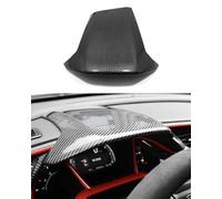 ANUNFRRE Autozubehör passend für Honda Civic 10. Generation 2016-2021 ABS Kohlefaser Interieur Armaturenbrett Abdeckung Trim 1 Set