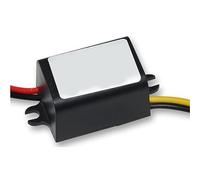 Aolidsive DC/DC-Wandler, 12 V auf 6 V, Step-Down-Modul, ABS-Netzteil, Adapter für Auto, LKW, Fahrzeug