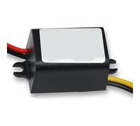 Aolidsive DC-DC-Wandler, ABS-Material, Step-Down-12-V-auf-6-V-Stromversorgung für PKW-LKW-Fahrzeuge, 3-A-Modulspannungsadapter