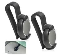 Aoreun 2 Pack Halterung Passend für OOONO CO-Driver NO1, Sonnenblende Halter Schwarzer Vibrationsbeständig Sonnenblendenhalterung Auto Blitzerwarner Befestigung Hitzebeständig Einfache Installation