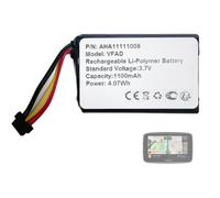 Aousavo AHA1111008 VFAD VF6P ersatz akku VFAD Kompatibel mit Tomtom Go 6200, Go 6100, Go 6000, Go 5000, Go 600, Go 500 Navigation Device