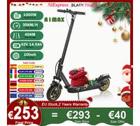AOVOPRO TX01 Elektroroller 500 W Leistungsstarker Motor 35 km/h 45 km 42 V 14,5 Ah 10 Zoll Luftreifen Intelligenter faltbarer A1MAX EScooter A1MAX
