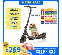 AOVOPRO TX01 Elektroroller 500W Leistungsstarker Motor 35KM/H 45KM 42V14.5AH 10-Zoll Luftreifen Smart Faltbarer A1MAX E-Scooter TX01
