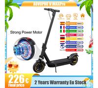 AOVOPRO V1MAX PRO/T1 Elektroroller 45KM/25KM Maximale Reichweite 10/8,5 Zoll Starker Motor 42V14,5AH/36V7,8AH Faltbarer Elektroroller für Erwachsene V1MAX PRO 35KM/H