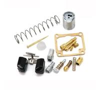 APDSFB Vergaser 17 19 Mm Vergaser-Reparatur-Dichtungssatz Für Dellorto PHBG Mit Schwimmer, Dichtung, Hauptdüse, Ersatzteile Für Das Langsame Jet-Motorrad-Kraftstoffsystem