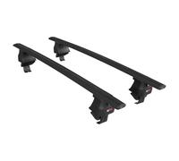 Apline Kompatibel mit Hyundai ix20 (JC) 2011-2019 ACE-4 Relingträger Dachträger Auto Gepäckträger Schwarz Aluminium 2 Stangen