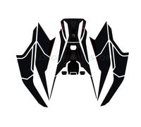 Aprilia SR GT 125 200 Motorrad Zubehör Tank Pad 3D Epoxid Komplett-Kit
