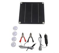 Aprilsunnyzone 10 W 12 V Solarmodul-Erhaltungsladegerät zum Aufladen von 12-V-Batterien während längerer Lagerzeiten