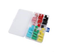 Aprilsunnyzone Kfz-Sicherungsersatz-Set, 36-teilig, mit doppelter Höhe, 20 A, 80 A, für breite Kompatibilität über alle Systeme