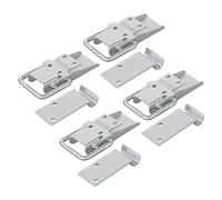 APT 4er Set Spannverschluss Exzenterverschluss verstellbar 140x7mm inkl. Gegenhalter, Anhänger Bordwandverschluss