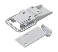 APT Spannverschluss Exzenterverschluss verstellbar 140x7 mm inkl. Gegenhalter Bordwandverschluss für Anhänger