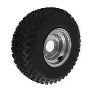 aqxreight Reifen 15x6 6 Zoll mit Integrierter Nabe | Hochleistungs-Ganzjahres-All-Terrain-ATV-UTV-Gokart-Reifen