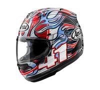 Arai RX-7 Evo Haga WSBK-Replica Motorradhelm (Rot/Blau/Weiß/Schwarz)