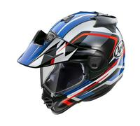 Tour-X5 Discovery Blue Endurohelm (Blau/Schwarz/Weiß/Rot), L (59)