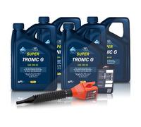 Aral 16 L SuperTronic G 0W-40+ Anhänger + Trichter [Hersteller-Nr. 15F45E]