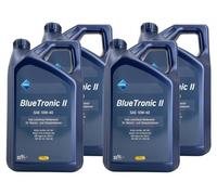 Aral BlueTronic II 10W-40 : 4 x 5 Liter
