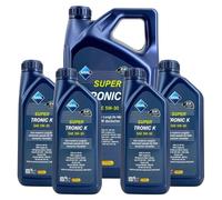 Aral SuperTronic K 5W-30 Motorenöl (9L Set / 5+4 Liter) - PKW Leichtlauföl für Benzin & Diesel mit DPF