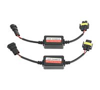 Aramox 2 Stück H8 H9 H11 LED CanBus Decoder 12 V Fehlerfreier Anti-Flicker-Decoder CanBus Error Eliminator für LED-Scheinwerfer-Nebelscheinwerfer