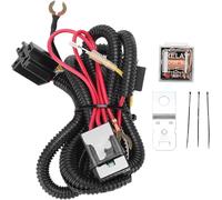 Aramox Kabelbaum Kabelsatz Relais, KFZ Horn-Kabelbaum-Relais, 12V Hupe Kabelbaum Relais Kit Set für Auto LKW Kühlergrill Halterung Tone Universal, Car Horn Wiring Kit