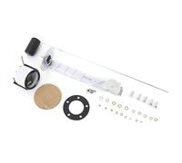 Aramox Kraftstoffstandsensor, 2in Tankanzeige Meter mit Kraftstoffstandsensor Zeigeranzeige 12V Universalteile