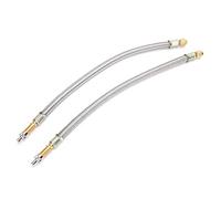 Aramox Presta Valve Extender Innertube 300 mm, 2 Stück Reifenventil Schaftverlängerung 300 mm 334000 für schwere Wohnmobile mit LKW Wohnmobil