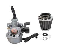 Aramox PZ19 Vergaser mit 1,4-Zoll-Luftfilterersatz für 50 70 90 110 125 ATV Dirt Bike und Club Car Horizontaler Motor mit 4-Takt-Motor
