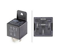 HELLA 4RD 933 332-361 Relais, Arbeitsstrom - 12V - 5-polig - Wechsler - mit Halter
